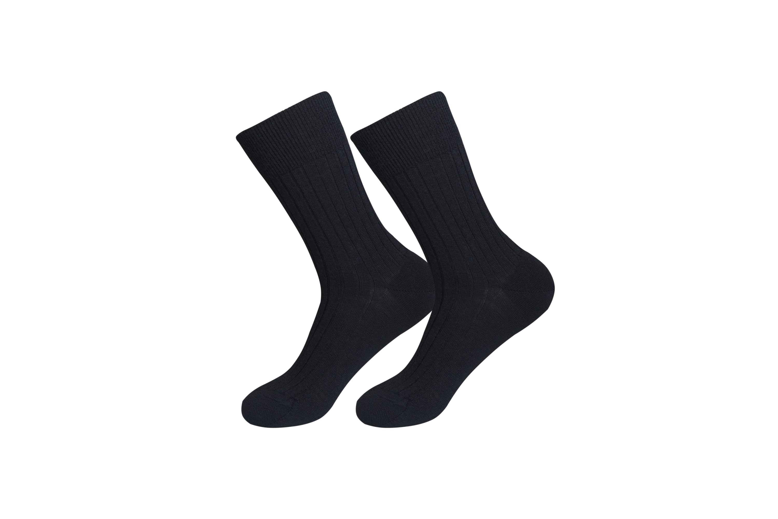 A pair of tittimitti® men's socks made from 75% Extra-Fine Merino Wool and 25% Silk, showcasing a luxurious blend of materials in a stylish design.