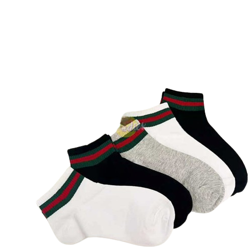 A collection of assorted women's fashion styled socks in beautiful colors, featuring cushioned soles and a soft cotton blend material.