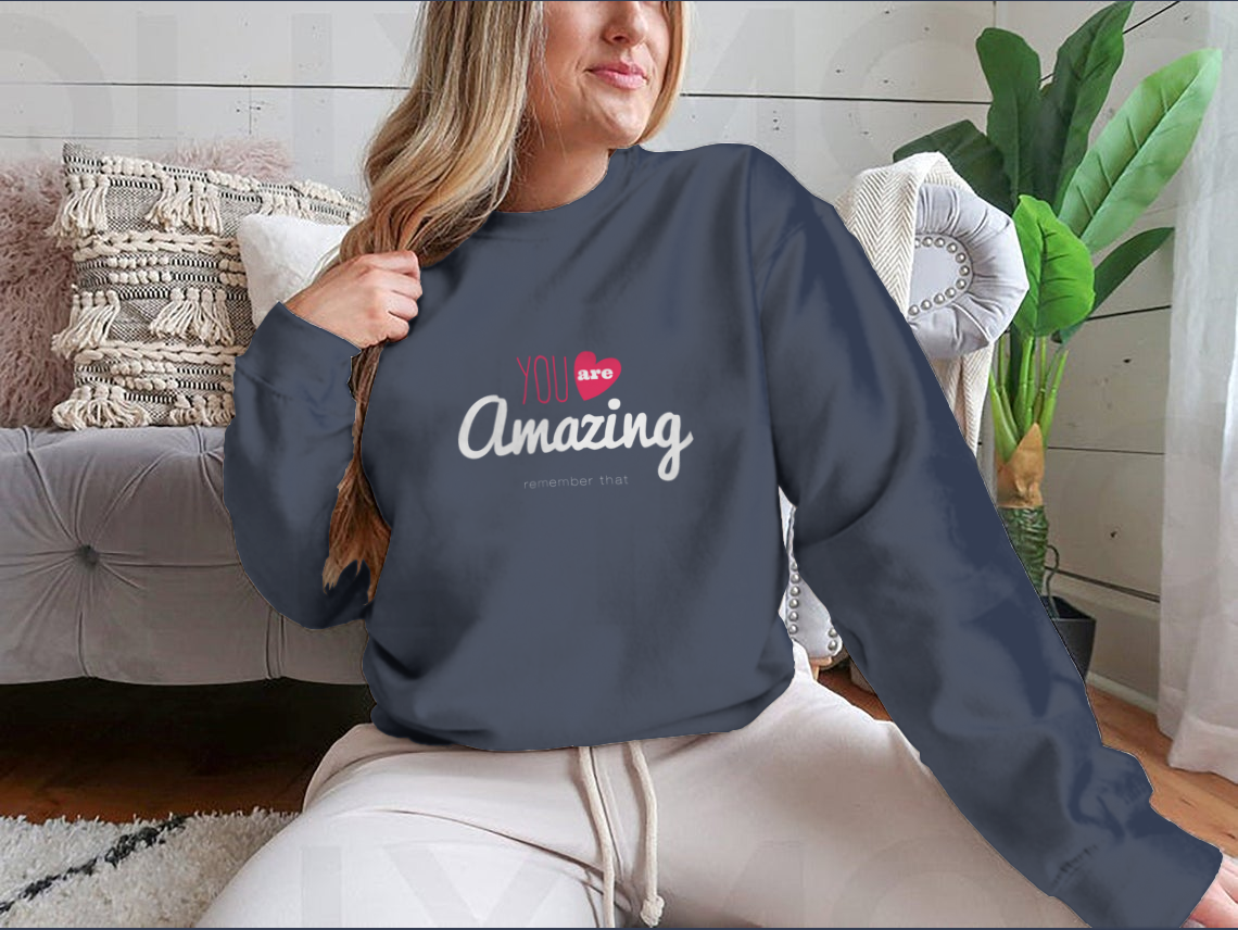 A stylish typographic design featuring unusual inspirational quotes on a comfortable cotton/polyester blend fabric.