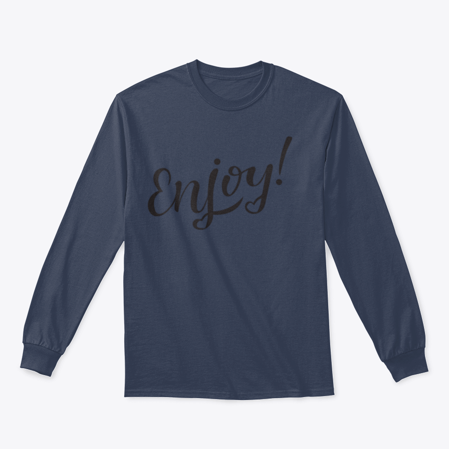 A cozy sweatshirt featuring hand-drawn lettering with motivational designs, showcasing a classic fit and soft fabric blend.