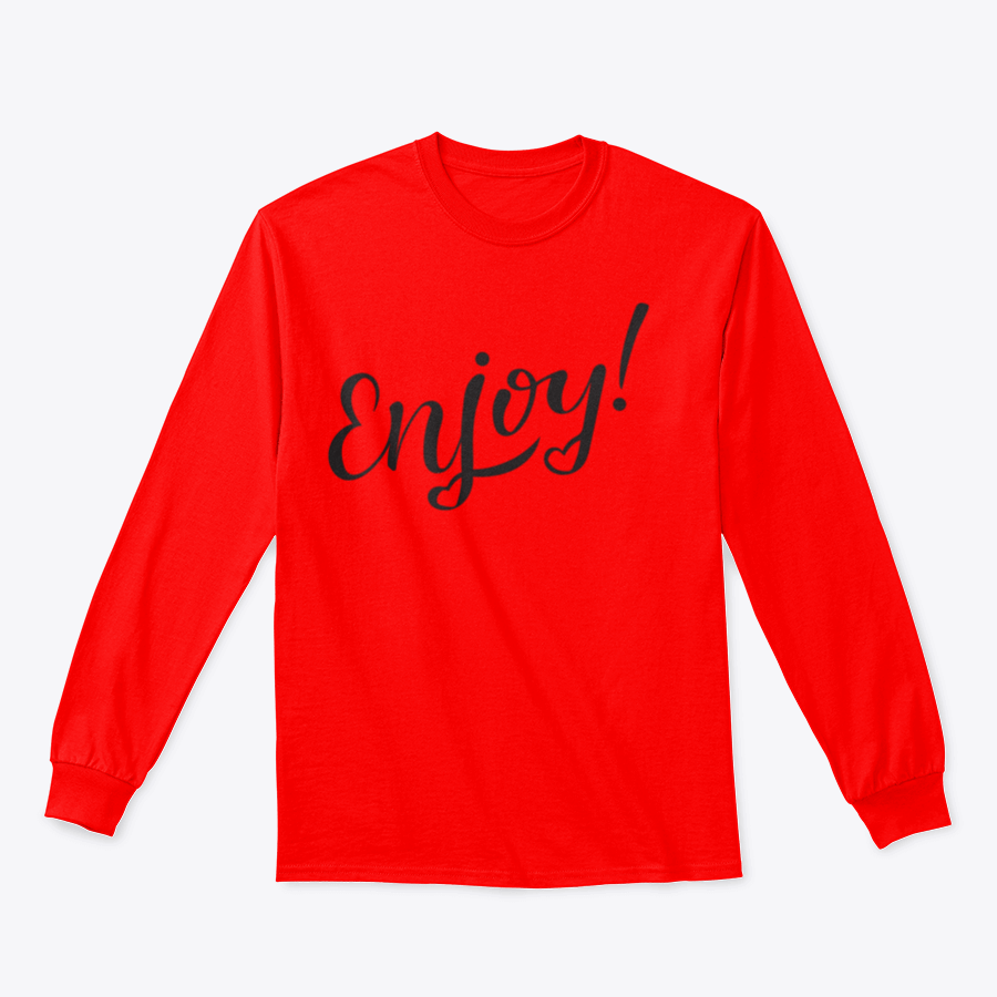 A cozy sweatshirt featuring hand-drawn lettering with motivational designs, showcasing a classic fit and soft fabric blend.