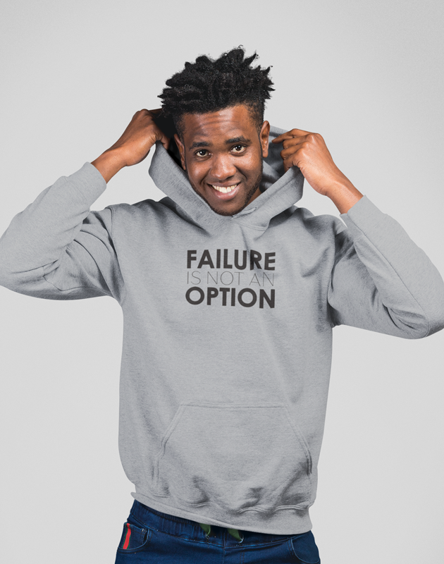 Main Failure is not an option Hoodie image