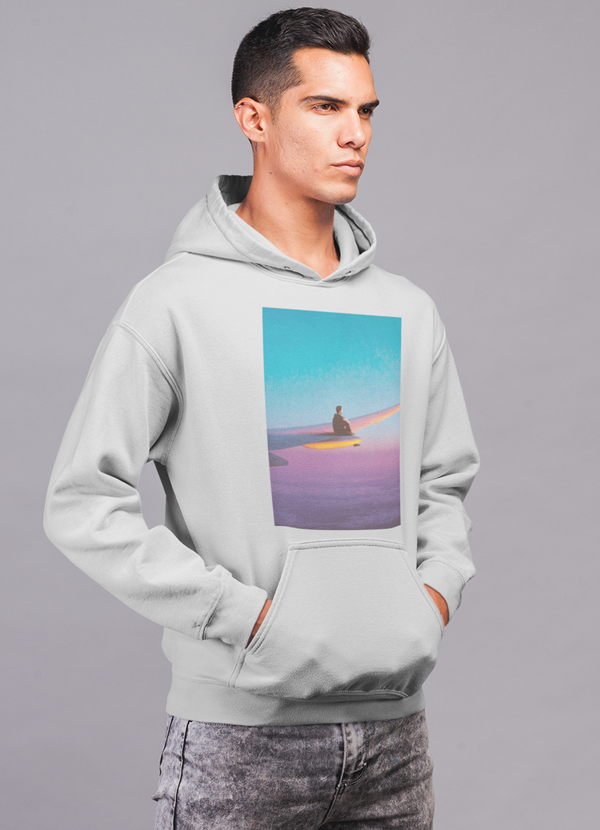 Flying Alone Hoodie featuring a cozy fleece lining, adjustable hood, and stylish design by top artists.