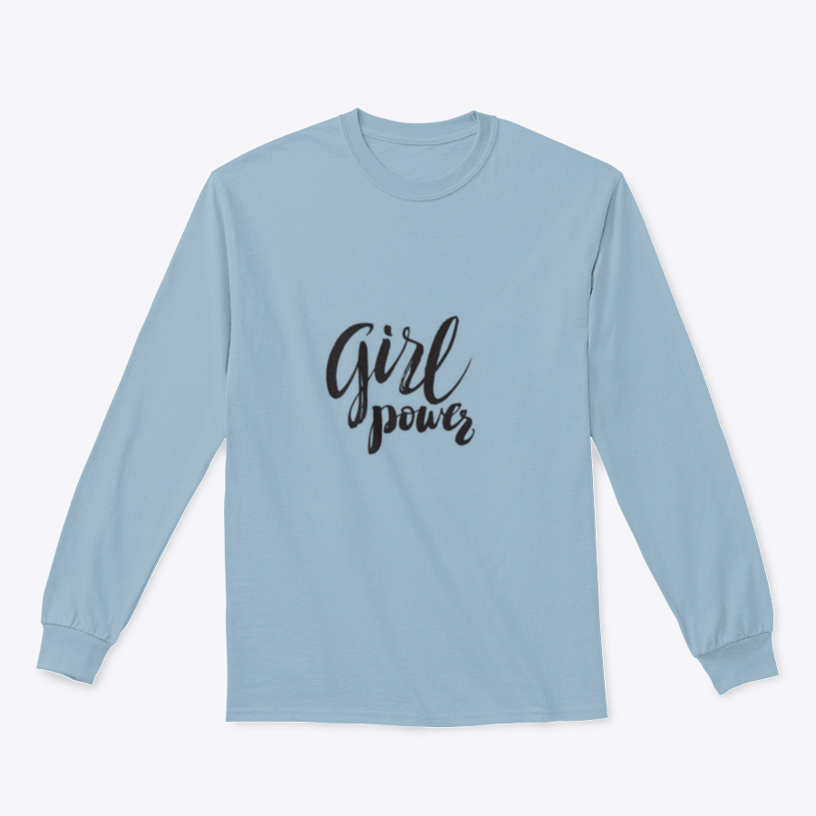 A stylish Girl Power Design T-Shirt featuring a vibrant graphic, made from a soft cotton-polyester blend, perfect for casual wear.