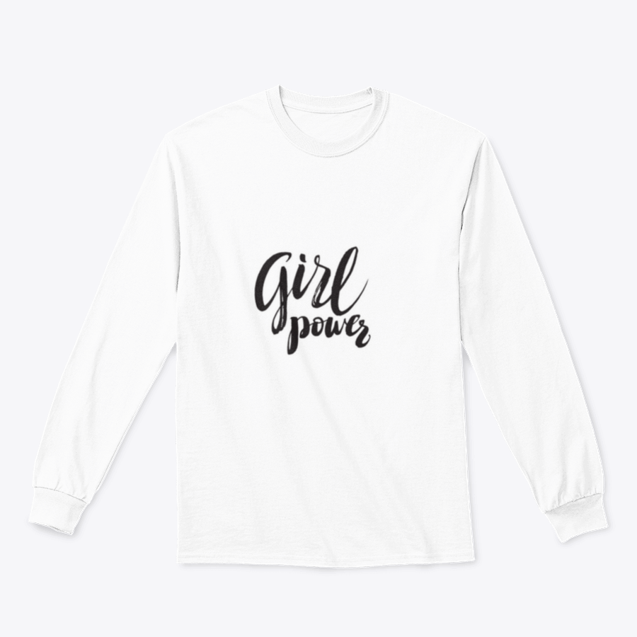 A stylish Girl Power Design T-Shirt featuring a vibrant graphic, made from a soft cotton-polyester blend, perfect for casual wear.