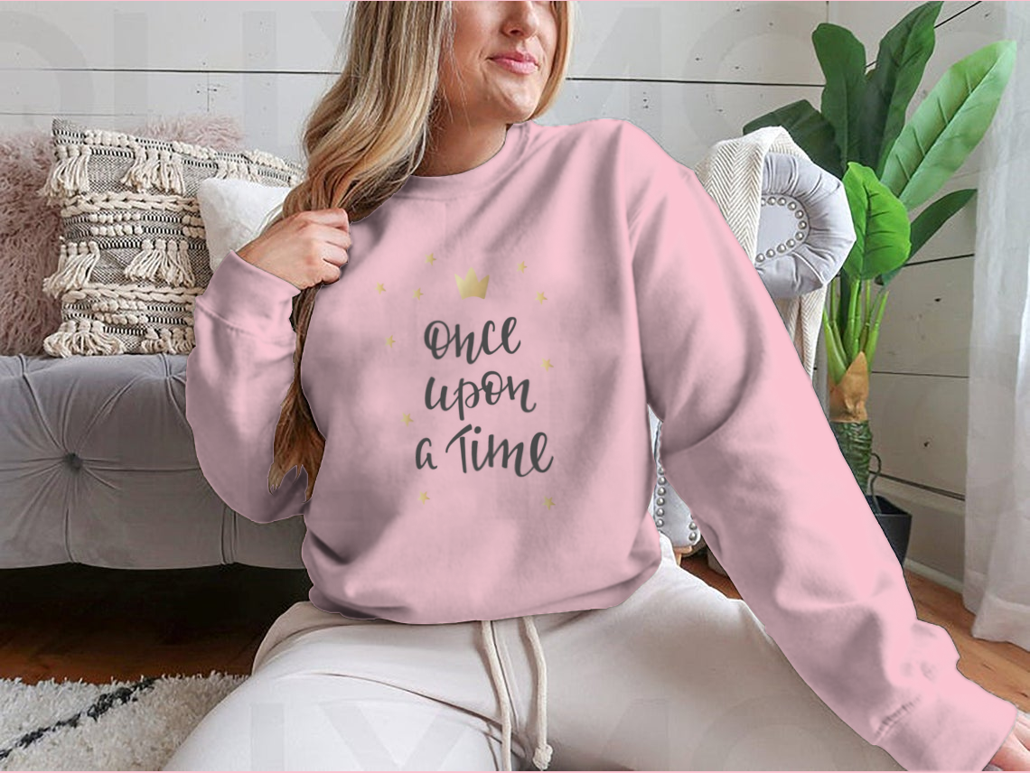 A cute overlay featuring a fairy tale girl design with motivational quotes, perfect for photography and fashion.