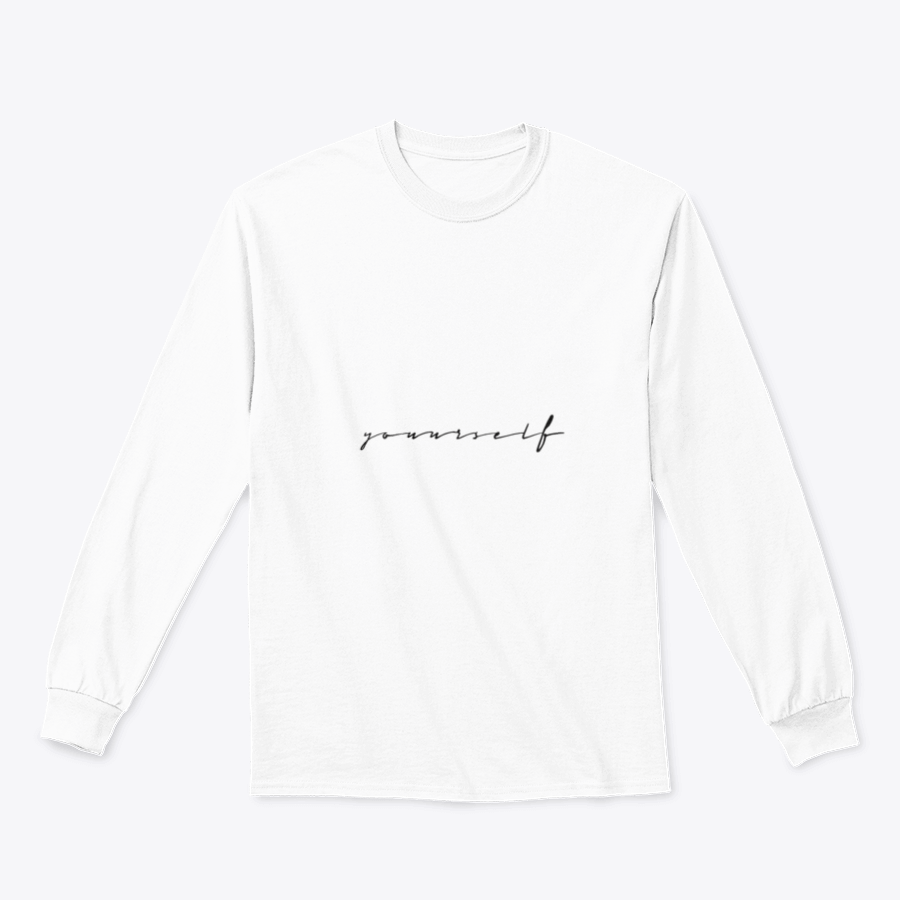 A cozy Love Yourself sweatshirt featuring a classic fit and soft fabric blend, perfect for casual wear and promoting self-love.