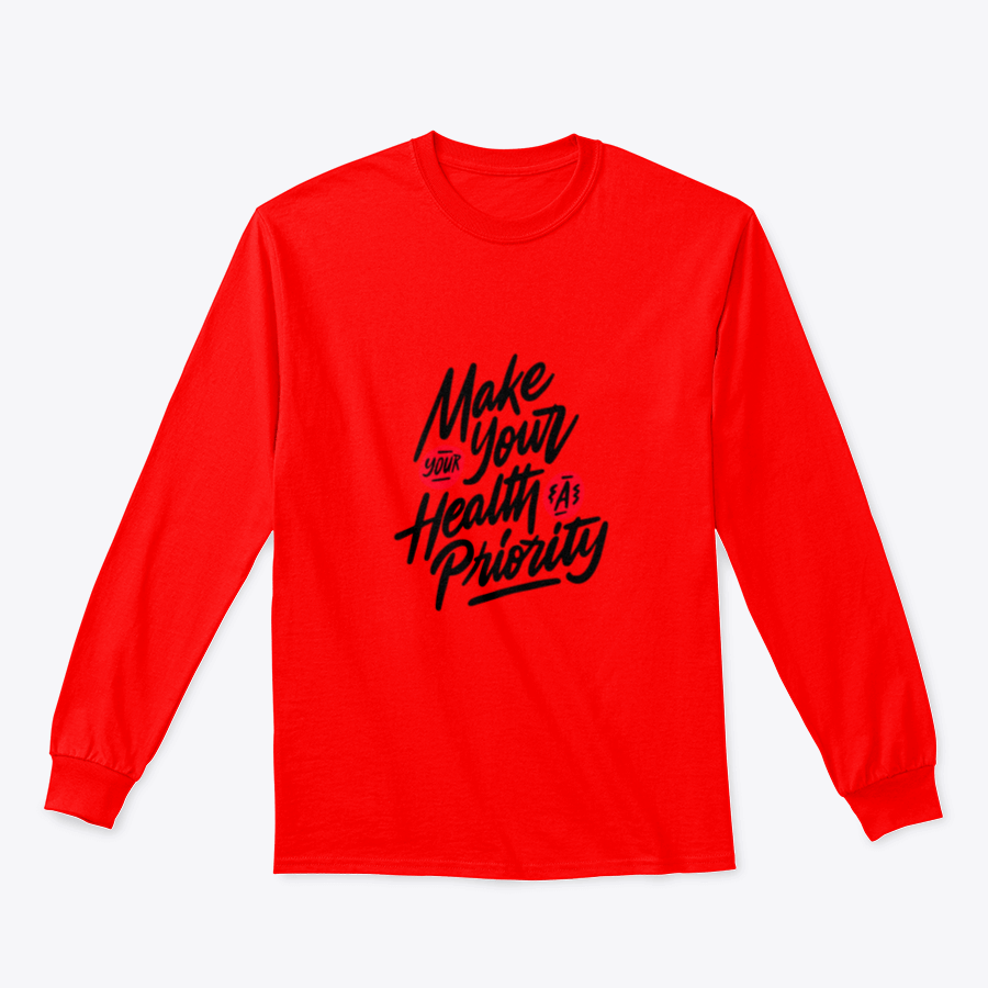 A stylish t-shirt featuring a unique vector hand-drawn design promoting mental health awareness, made from a comfortable cotton/polyester blend.