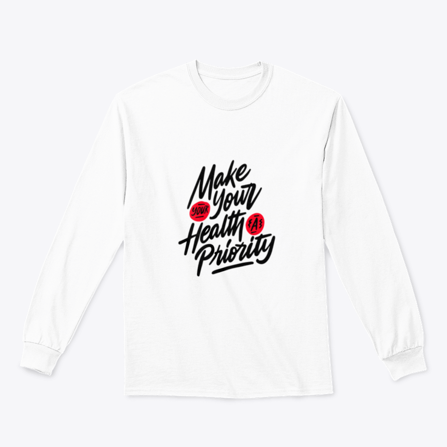 A stylish t-shirt featuring a unique vector hand-drawn design promoting mental health awareness, made from a comfortable cotton/polyester blend.