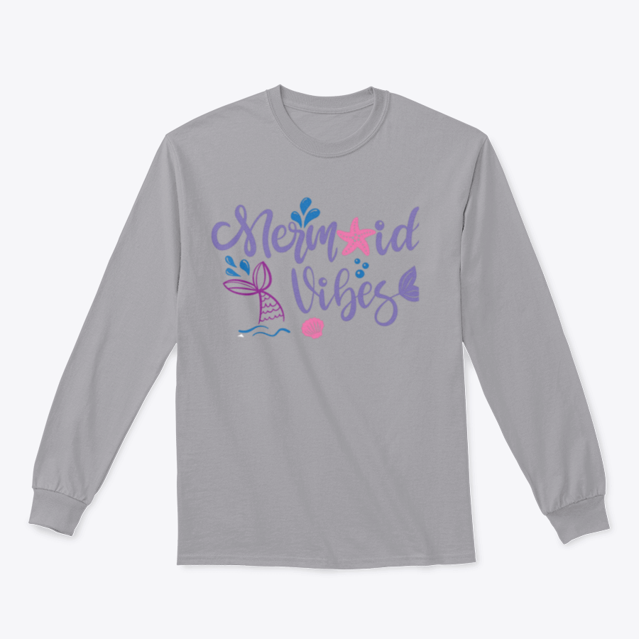 A cozy sweatshirt featuring a whimsical mermaid design, made from 100% cotton, perfect for casual wear.