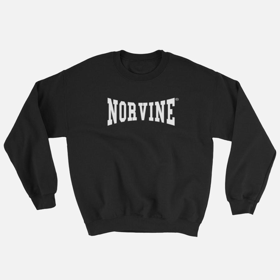 Norvine Sturdy Sweatshirt featuring a classic fit, soft fabric, and Norvine logo on the back, perfect for casual wear.