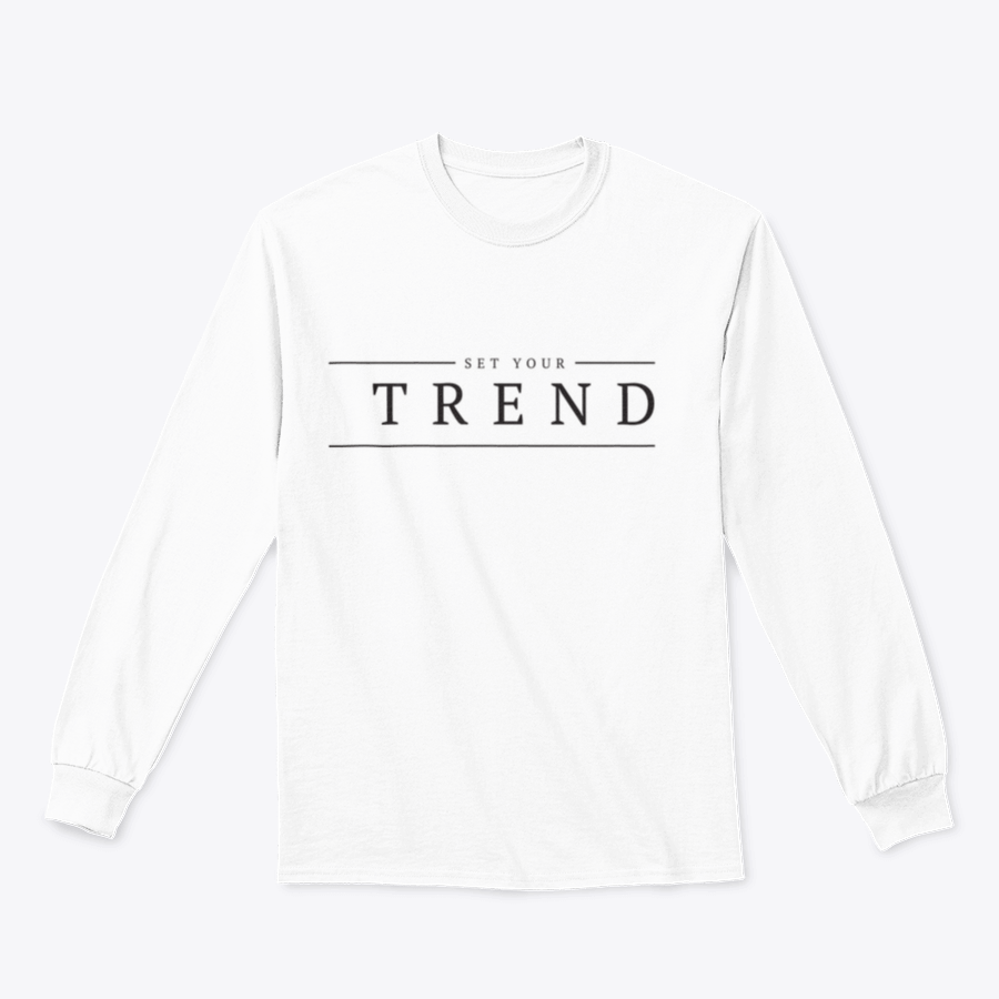 A stylish sweatshirt featuring a motivational quote design, made from a soft cotton/polyester blend, perfect for casual wear.