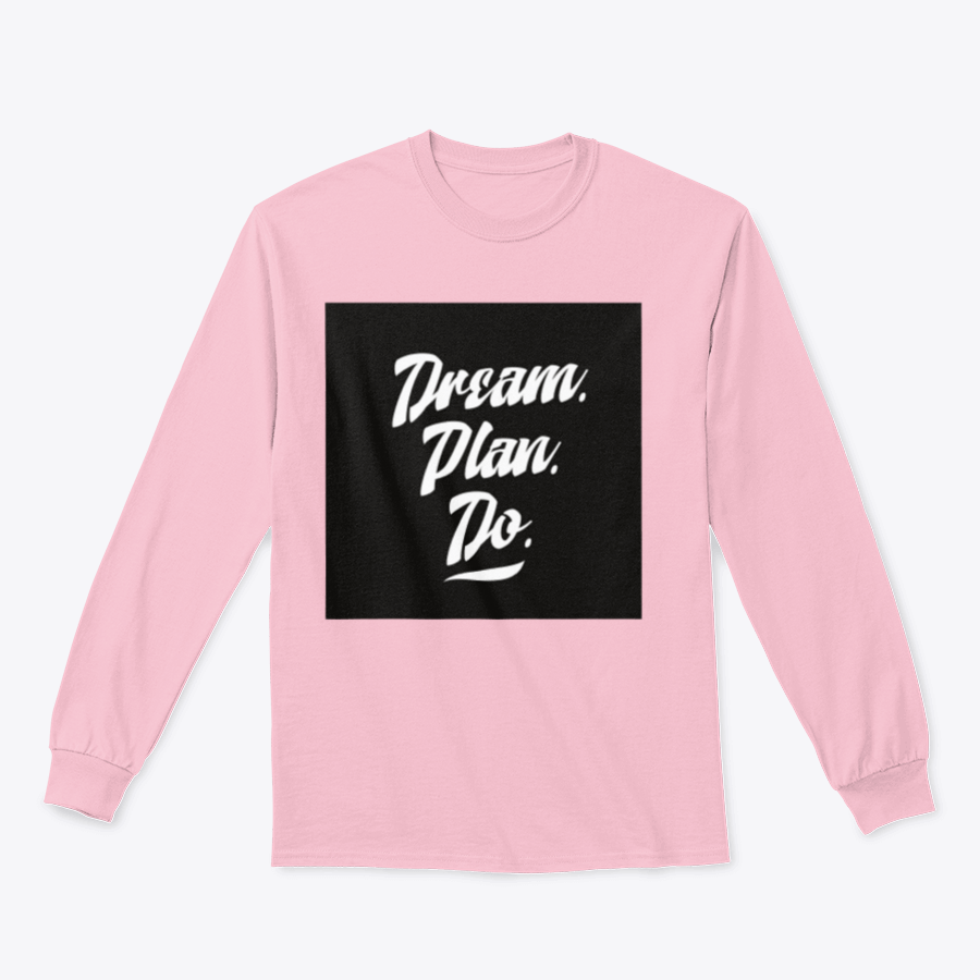 A cozy sweatshirt featuring an inspirational quote, showcasing high-quality cotton fabric and a classic fit.