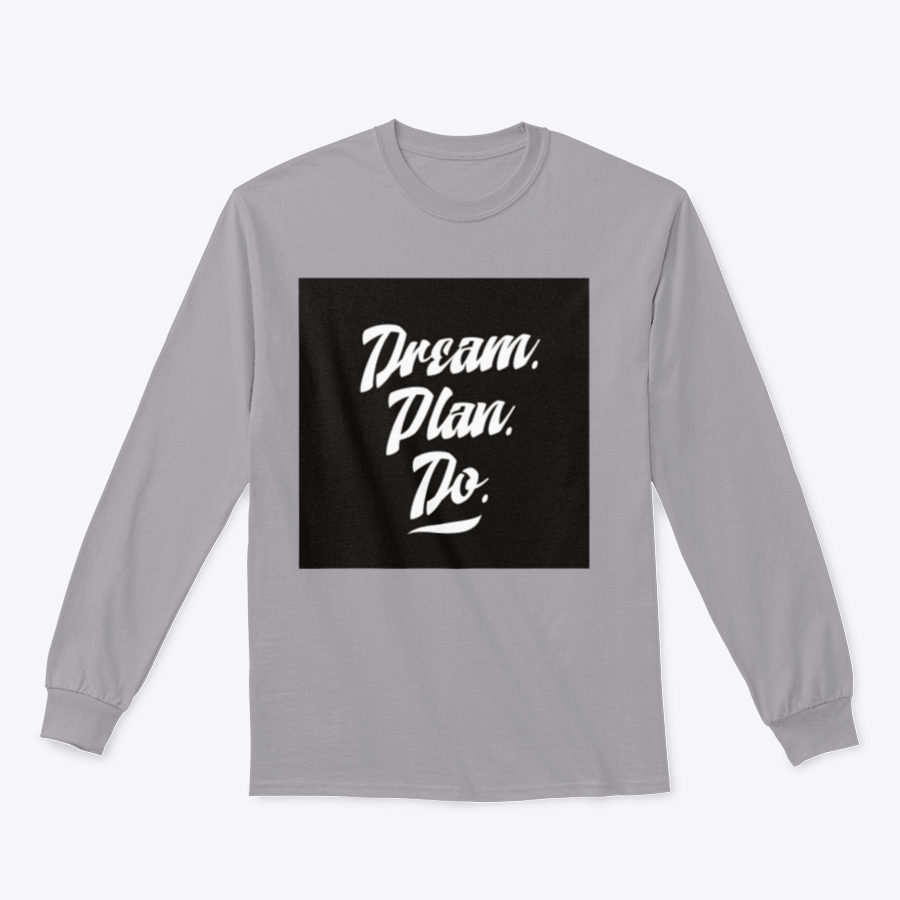 A cozy sweatshirt featuring an inspirational quote, showcasing high-quality cotton fabric and a classic fit.