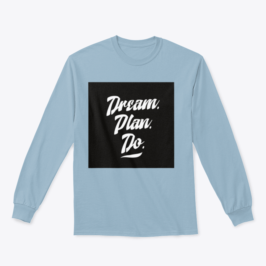 A cozy sweatshirt featuring an inspirational quote, showcasing high-quality cotton fabric and a classic fit.