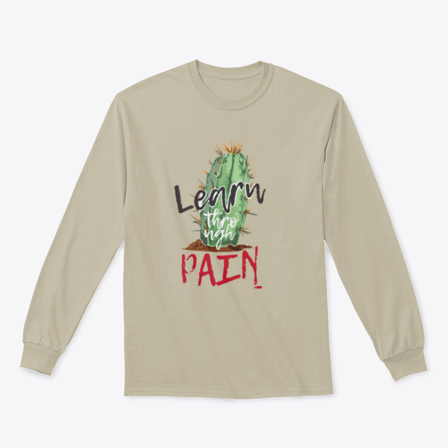 A stylish cotton t-shirt featuring a cactus illustration with a typography slogan, showcasing vibrant colors and a classic fit.