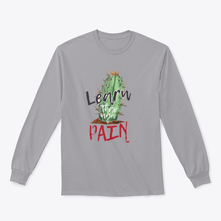 A stylish cotton t-shirt featuring a cactus illustration with a typography slogan, showcasing vibrant colors and a classic fit.