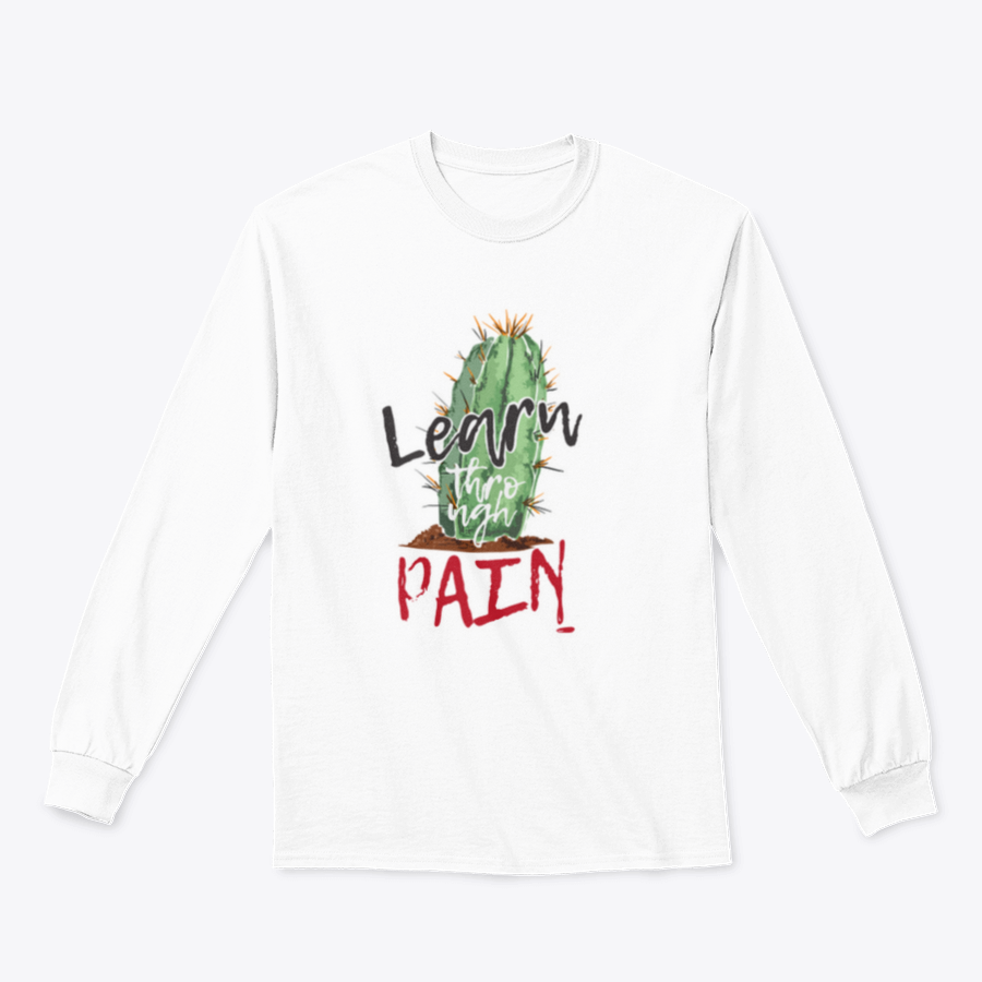 A stylish cotton t-shirt featuring a cactus illustration with a typography slogan, showcasing vibrant colors and a classic fit.