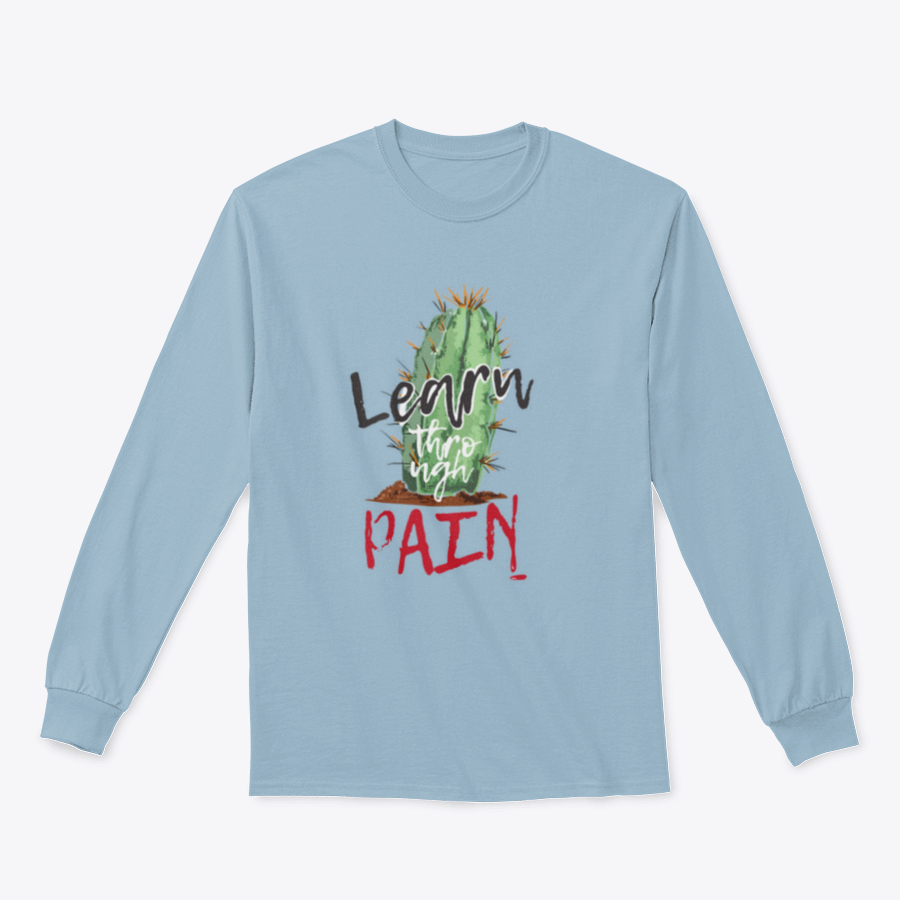 A stylish cotton t-shirt featuring a cactus illustration with a typography slogan, showcasing vibrant colors and a classic fit.