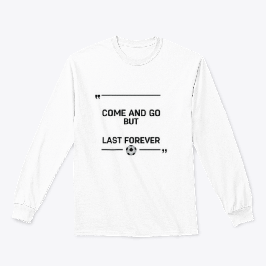 A motivational t-shirt featuring the phrase 'Winners Come And Go But Legends Last Forever' in bold lettering, showcasing a classic fit and soft fabric.