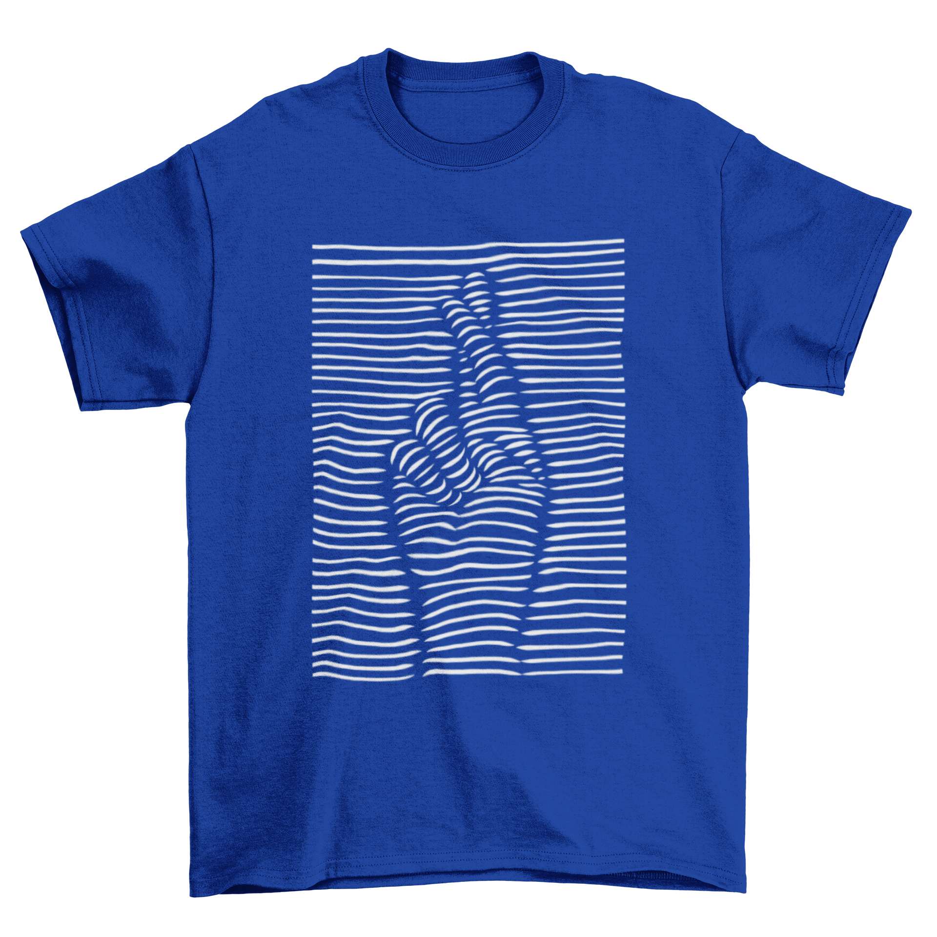 3D Effect T-shirt featuring a hand crossing fingers, showcasing a unique and artistic design.