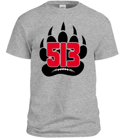 A stylish 513 Bearcats Shirt featuring bold graphics representing the University of Cincinnati Bearcats.