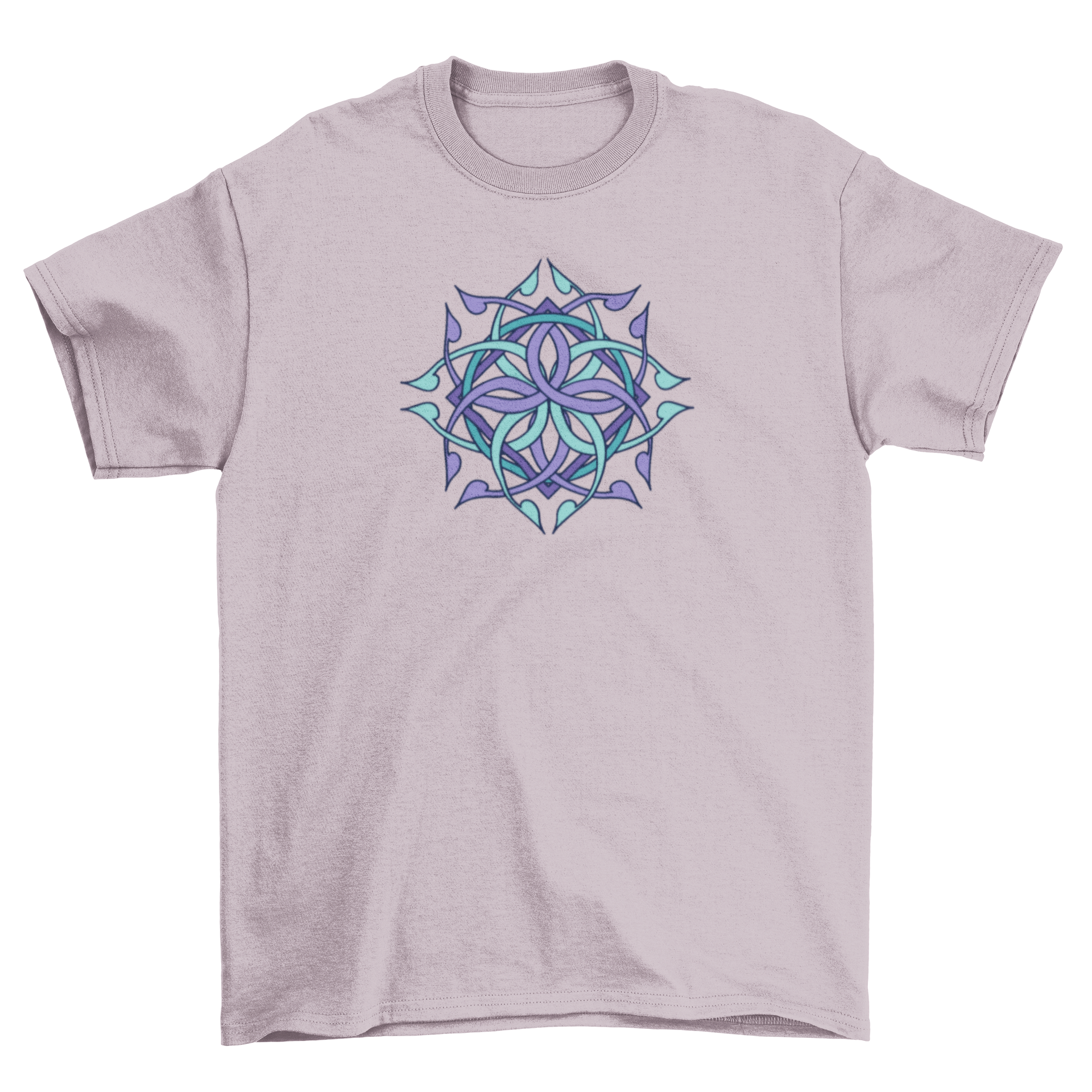 Colorful Abstract Geometric T-shirt with vibrant patterns and unique design.