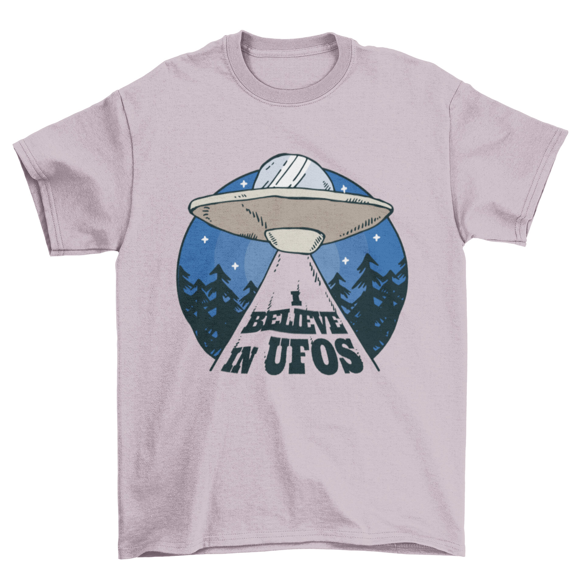 A colorful toddler t-shirt featuring a playful alien spaceship design, perfect for young space enthusiasts.