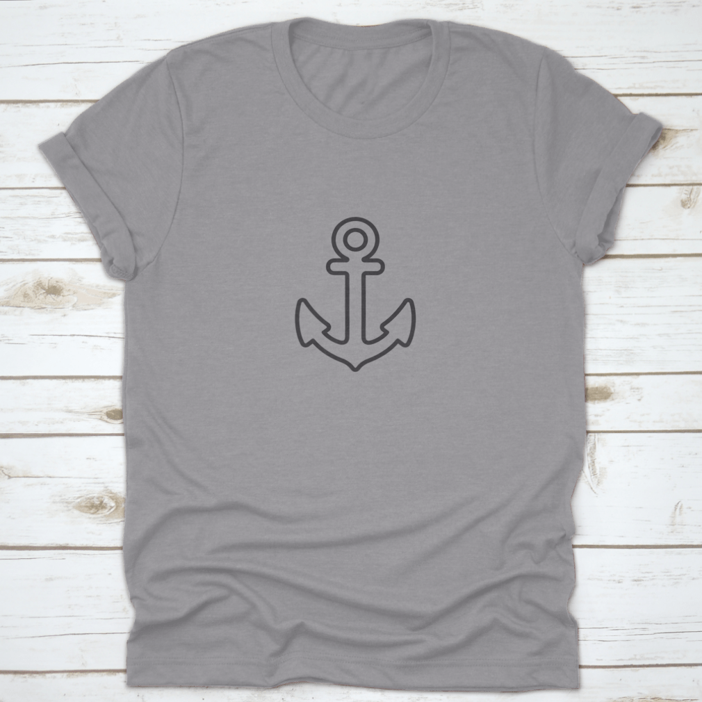 Anchor Ship Brake Stencil featuring a nautical silhouette design, perfect for maritime enthusiasts.