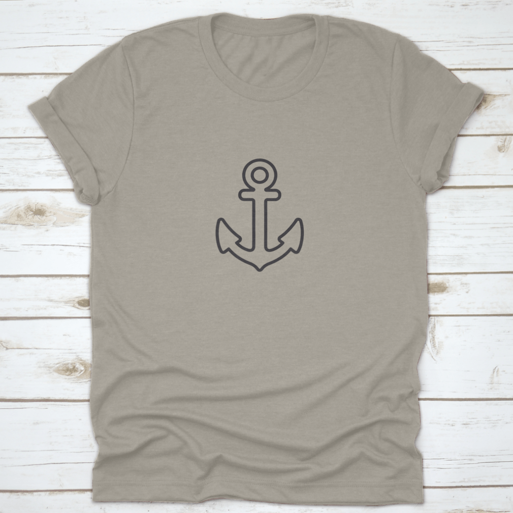 Anchor Ship Brake Stencil featuring a nautical silhouette design, perfect for maritime enthusiasts.