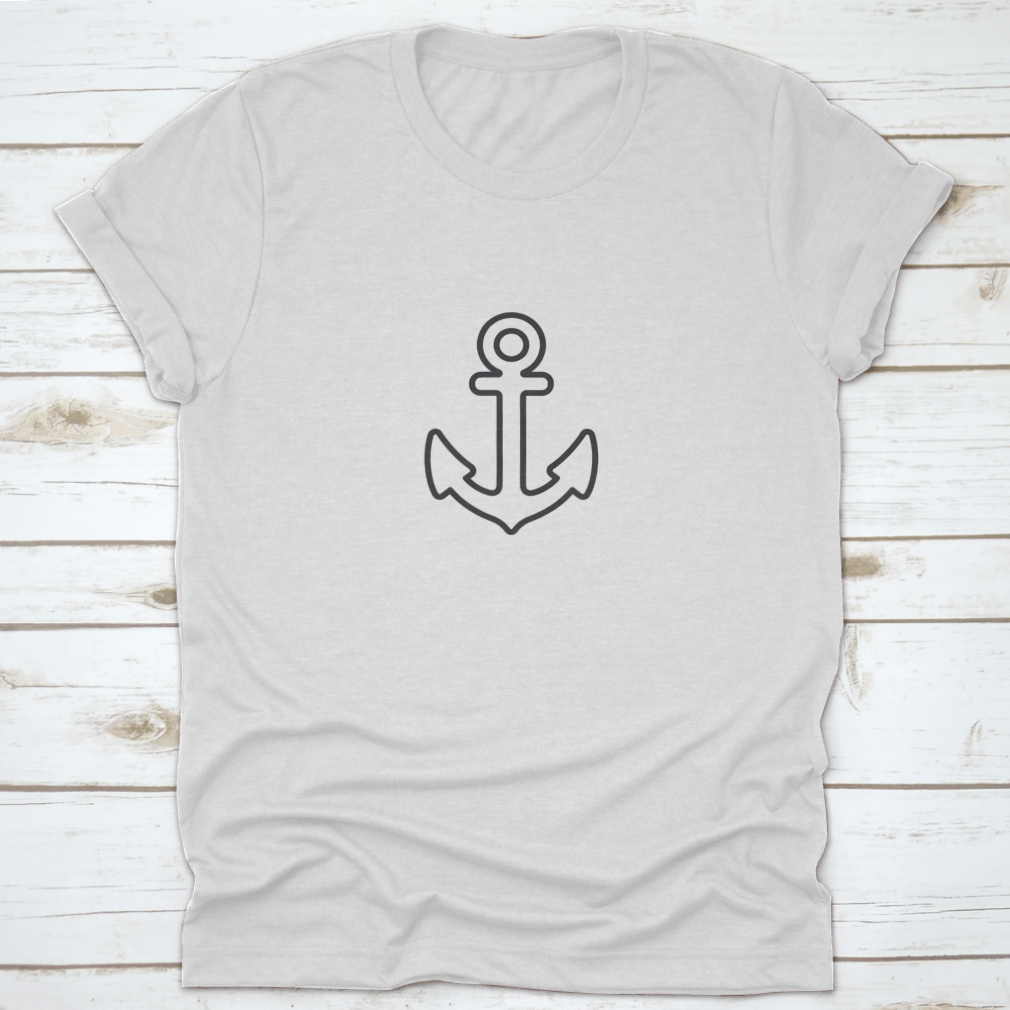 Anchor Ship Brake Stencil featuring a nautical silhouette design, perfect for maritime enthusiasts.