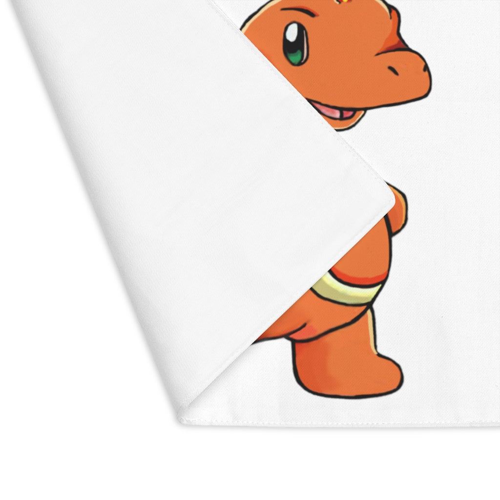 Angetapir placemat featuring a double-sided design, made from durable cotton, ideal for elegant dining settings.