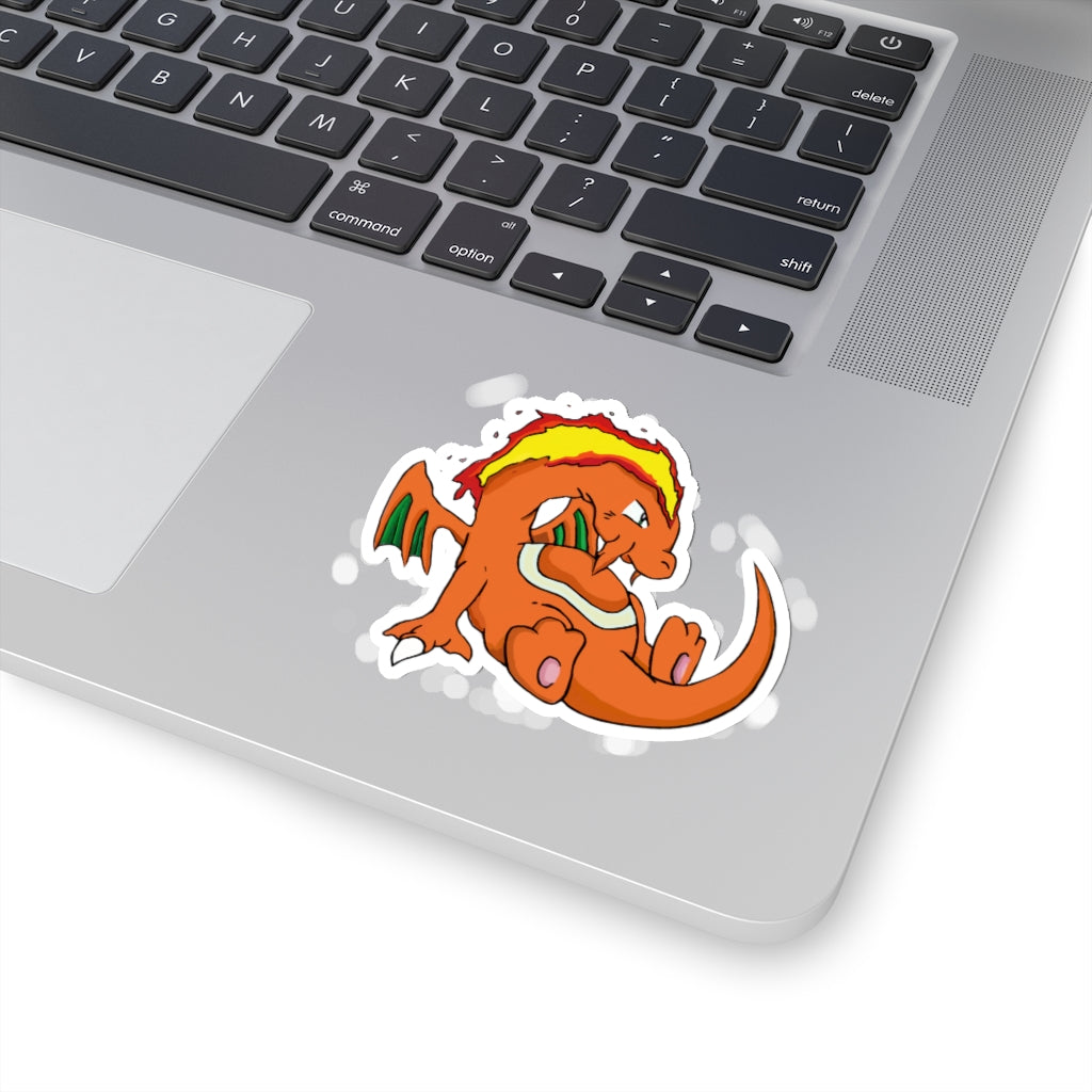 Angetir Kiss-Cut Stickers showcasing various custom shapes and sizes on a clean background.