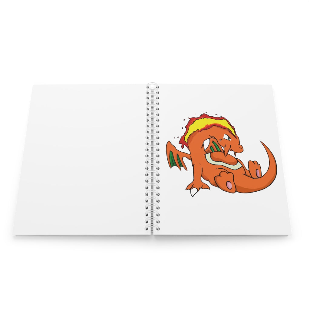 Angetir Spiral Notebook with customizable covers and wide-ruled pages, featuring a semi-gloss laminated finish.