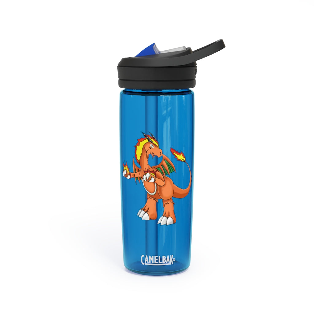 Angetiron CamelBak Eddy® Water Bottle in 20oz and 25oz sizes, showcasing its robust Tritan™ material and spill-proof design.