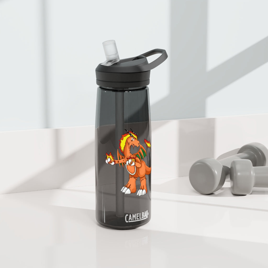 Angetiron CamelBak Eddy® Water Bottle in 20oz and 25oz sizes, showcasing its robust Tritan™ material and spill-proof design.