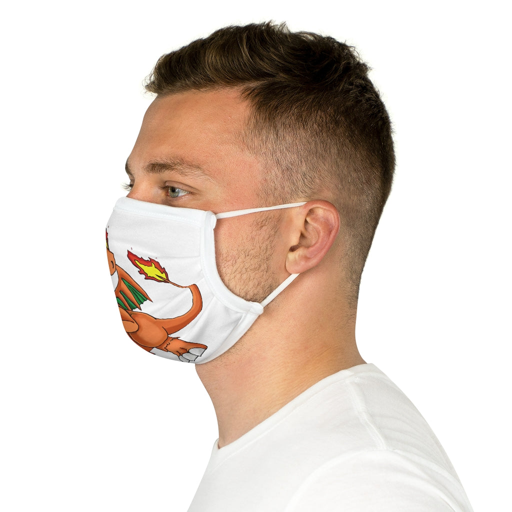 Angetiron Cotton Face Mask featuring unique motifs and adjustable earloops, made from 100% cotton for comfort and style.