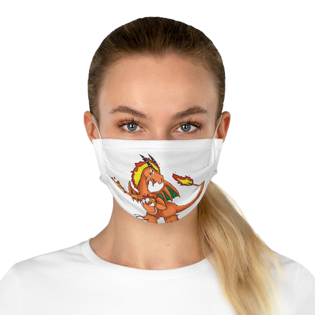 Angetiron Cotton Face Mask featuring unique motifs and adjustable earloops, made from 100% cotton for comfort and style.