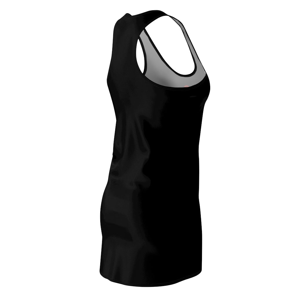 Aqrine Women's Cut & Sew Racerback Dress showcasing a stylish and feminine design, perfect for various occasions.