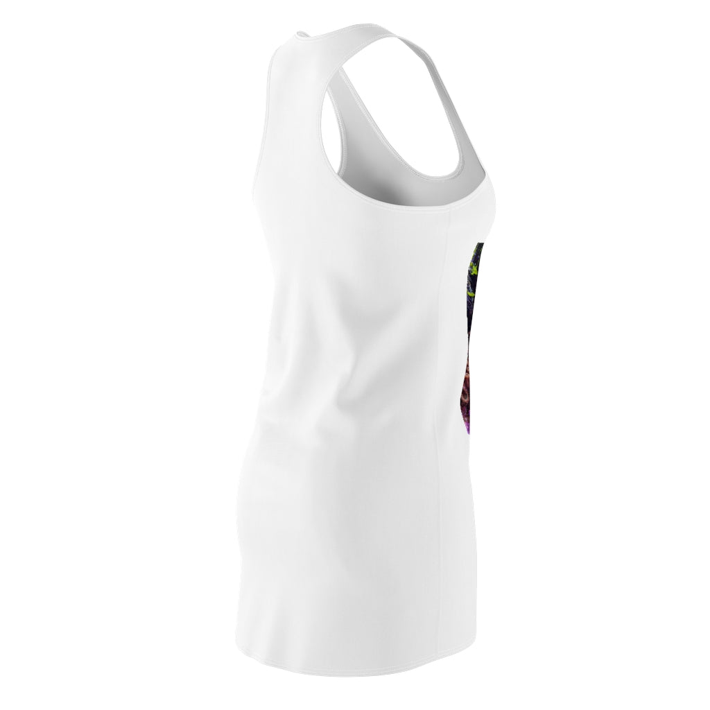 Aquarium Women's Cut & Sew Racerback Dress featuring a stylish design and comfortable fit, perfect for various occasions.