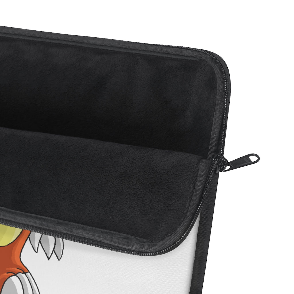 Arcadash Laptop Sleeve featuring a stylish design with a printed front and black backside, perfect for protecting laptops.