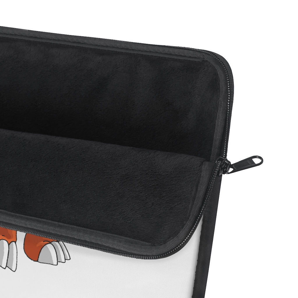 Arcadash Laptop Sleeve featuring a stylish design with a printed front and black backside, perfect for protecting laptops.