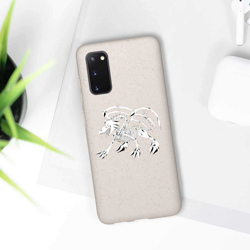 Argon Biodegradable Case made from PLA plant polymer and bamboo, showcasing its slim design and eco-friendly materials.