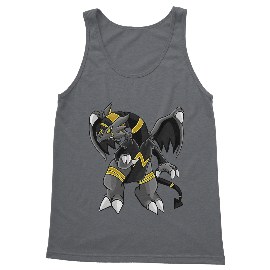 Argon Classic Adult Vest Top in various colors, showcasing its unisex design and soft cotton fabric.