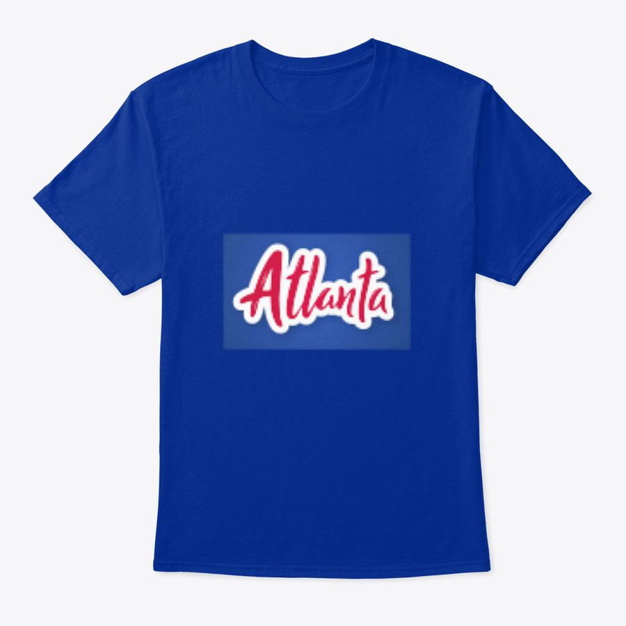 Atlanta sticker featuring the handwritten name of the city, designed for personalizing items.