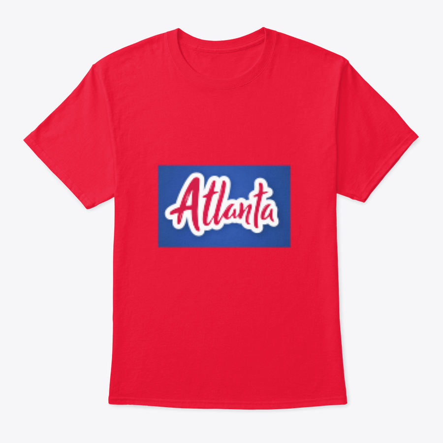 Atlanta sticker featuring the handwritten name of the city, designed for personalizing items.