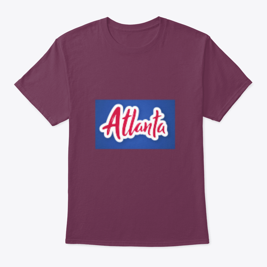 Atlanta sticker featuring the handwritten name of the city, designed for personalizing items.