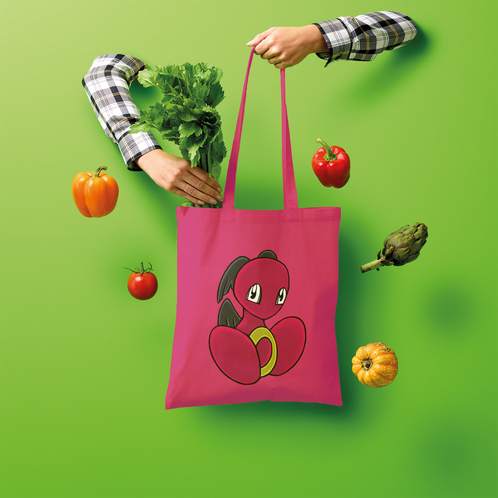 Baiyu Shopper Tote Bag made of 100% cotton, featuring a spacious design and comfortable shoulder straps, ideal for shopping and creative prints.