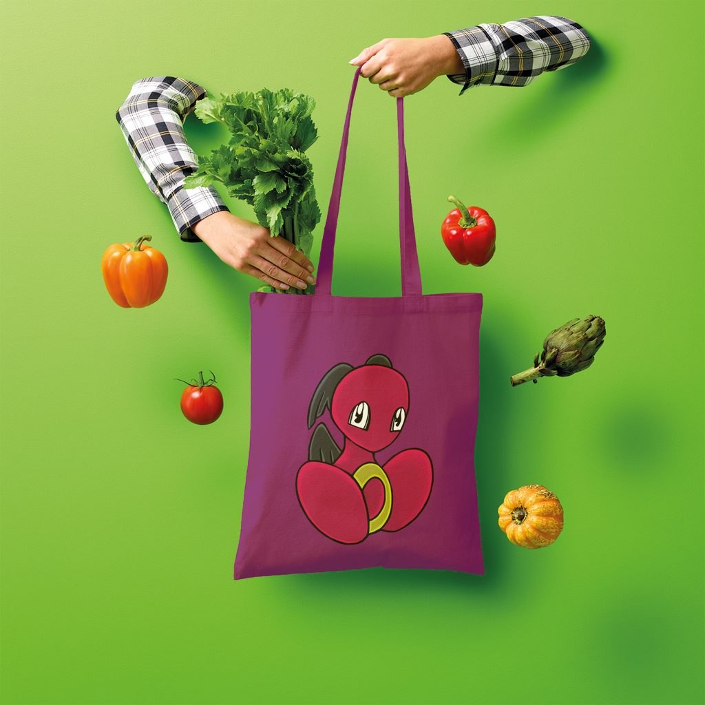 Baiyu Shopper Tote Bag made of 100% cotton, featuring a spacious design and comfortable shoulder straps, ideal for shopping and creative prints.