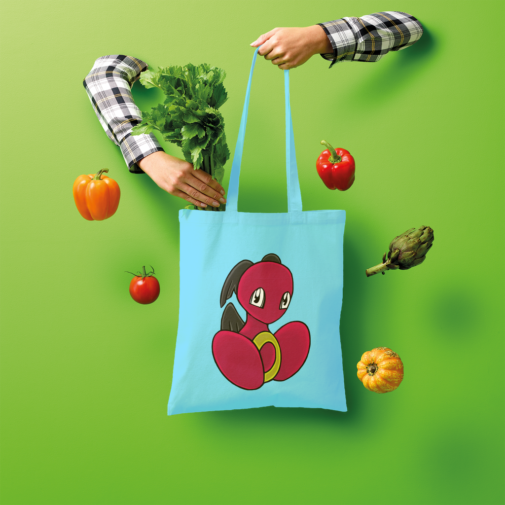 Baiyu Shopper Tote Bag made of 100% cotton, featuring a spacious design and comfortable shoulder straps, ideal for shopping and creative prints.